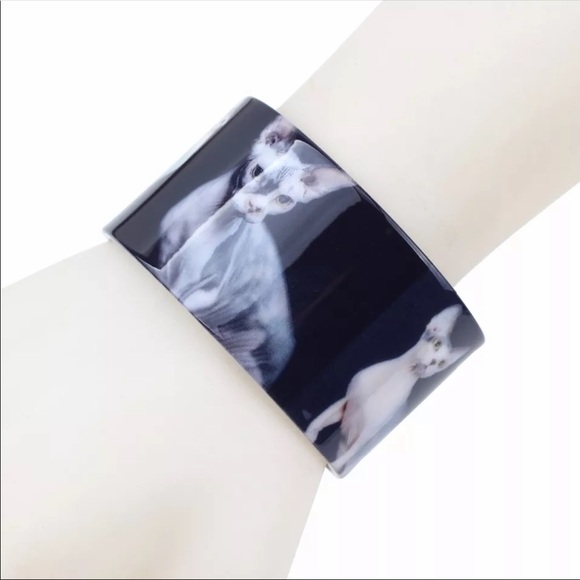 NWT Canadian Hairless Sphynx Cat Bracelet - Picture 10 of 10